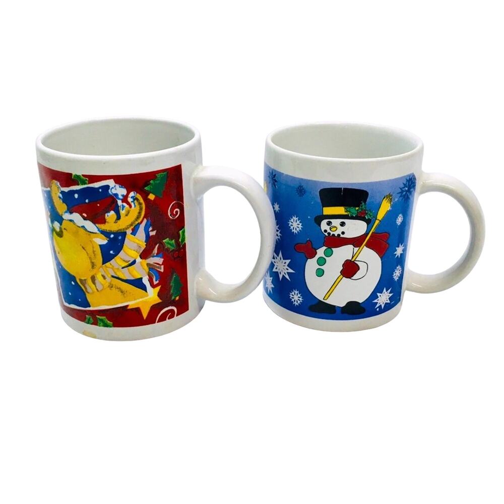 Set of 2 Holiday Mugs